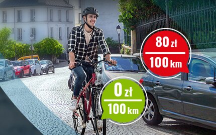 Rosnące zainteresowanie Polaków rowerami dodatkowo wzmacniają szybko rosnące teraz ceny paliw