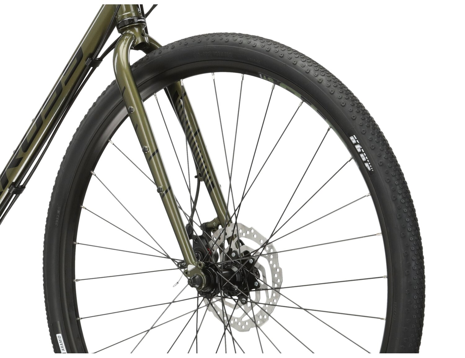  Stalowa rama, sztywny stalowy widelec oraz opony Wanda w rowerze gravelowym KROSS Esker 4.0 KRX 