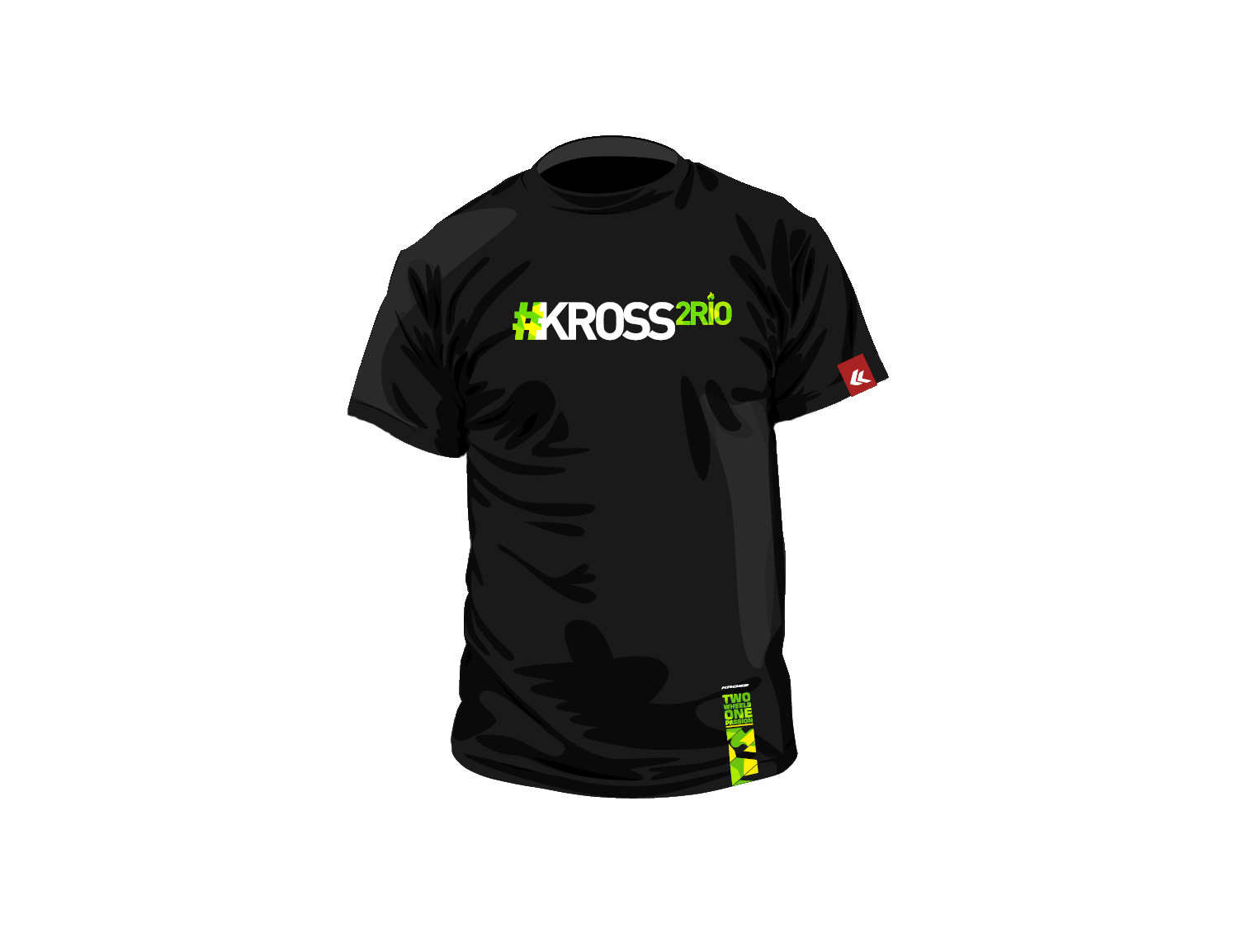 Koszulka T-shirt CASUAL #KROSS2RIO
