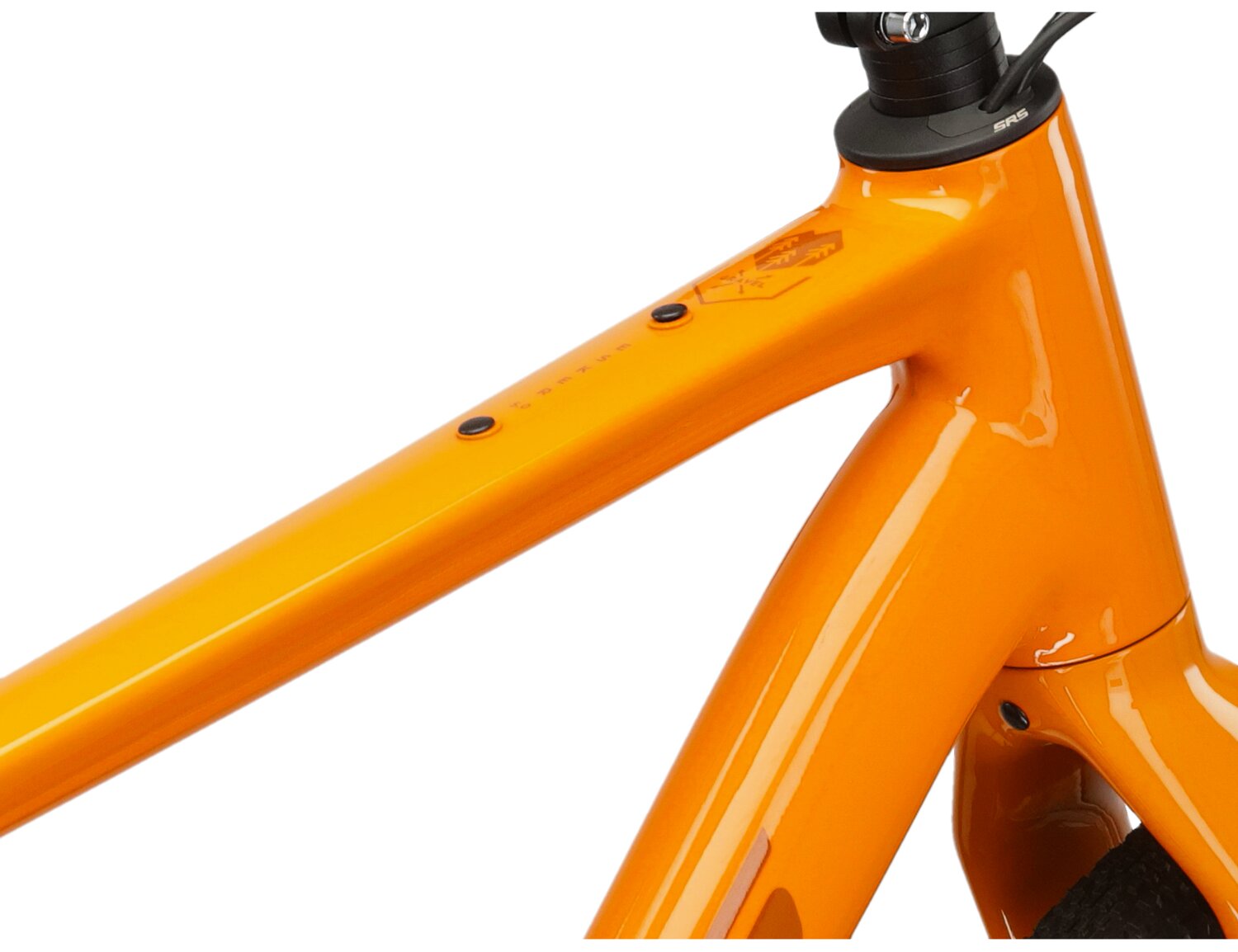  Aluminiowa rama w kolorze pomarańczowym roweru gravelowego Esker 5.0 