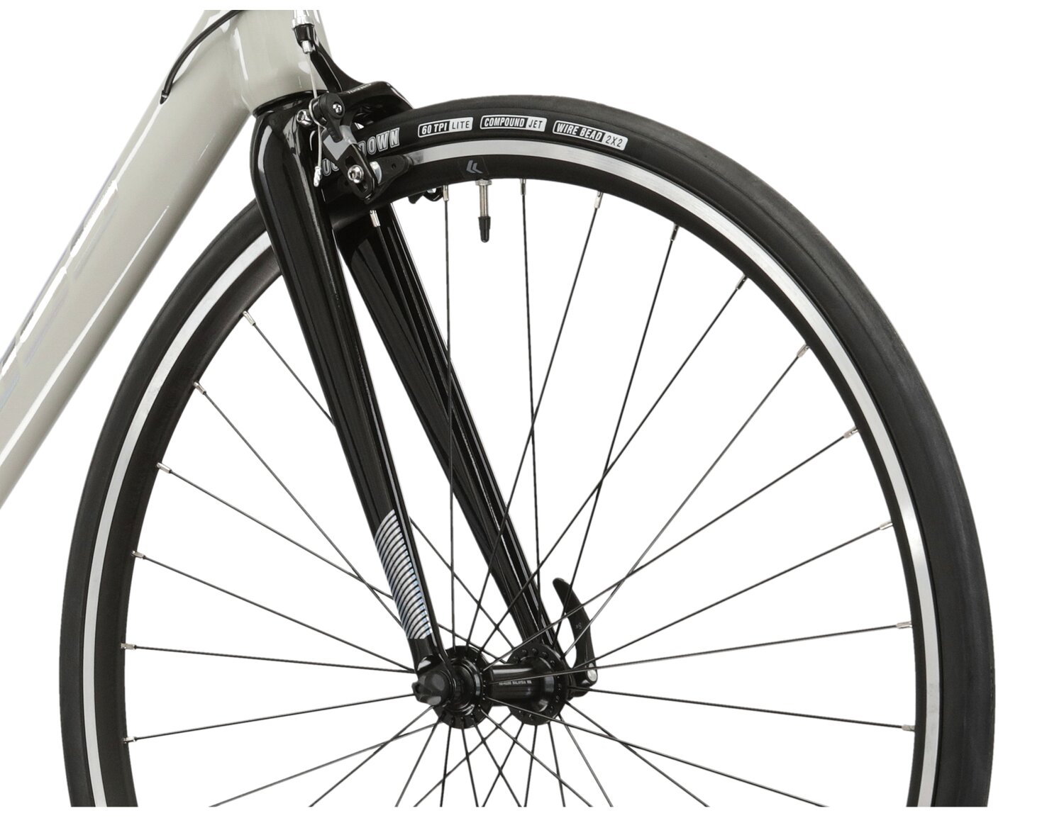  Aluminiowa rama, sztywny carbonowy widelec oraz opony Mitas w rowerze szosowym KROSS Vento 2.0 