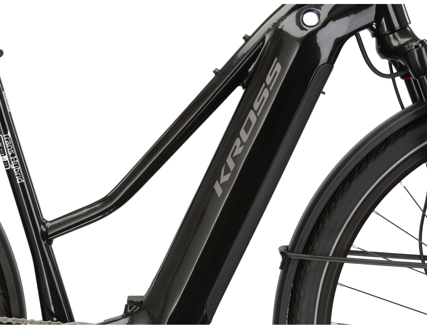 rama z Aluminium Performance 6061 w rowerze Trans Hybrid 6.0 Kross