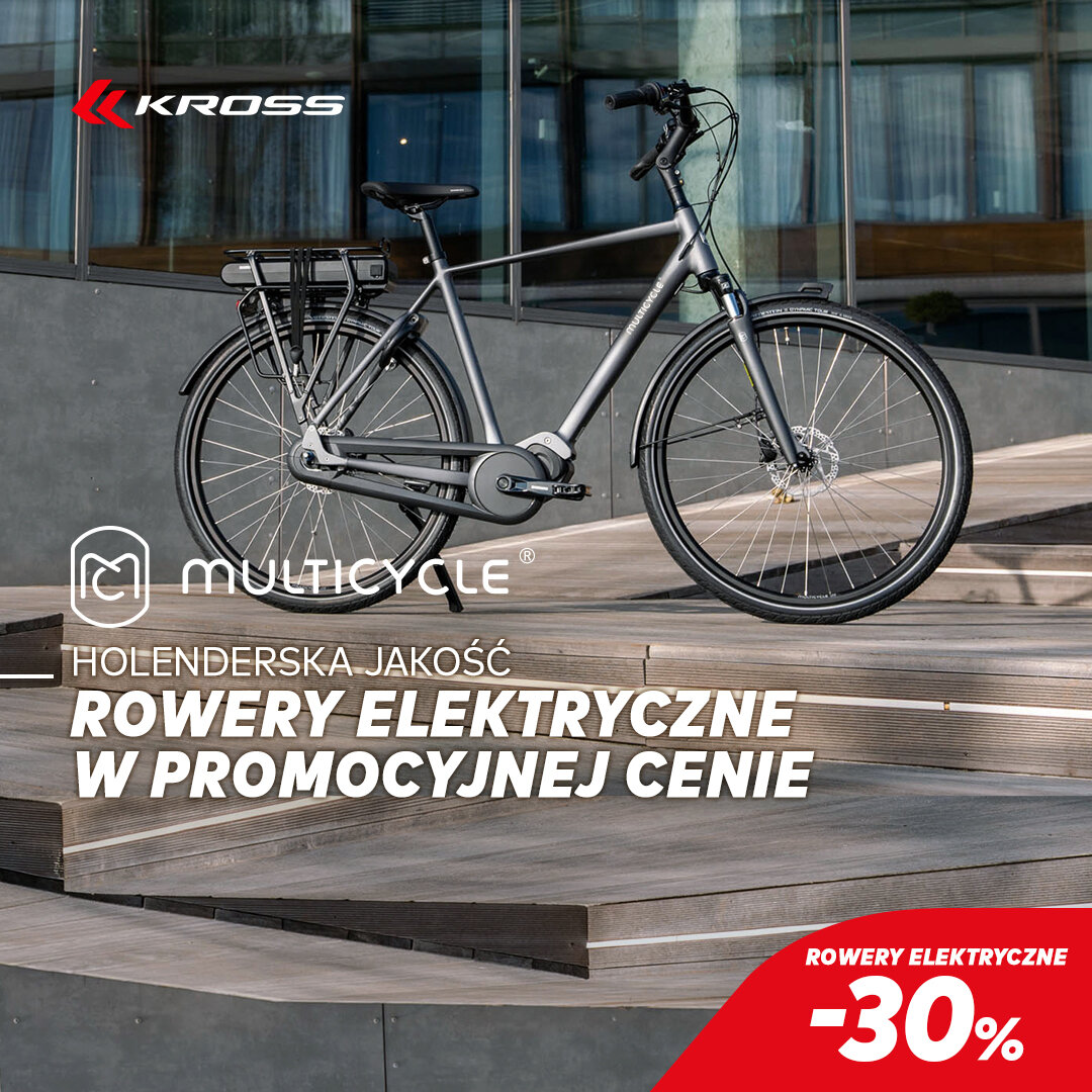 Postaw na holenderski styl Multicycle i kupuj taniej do -30%
