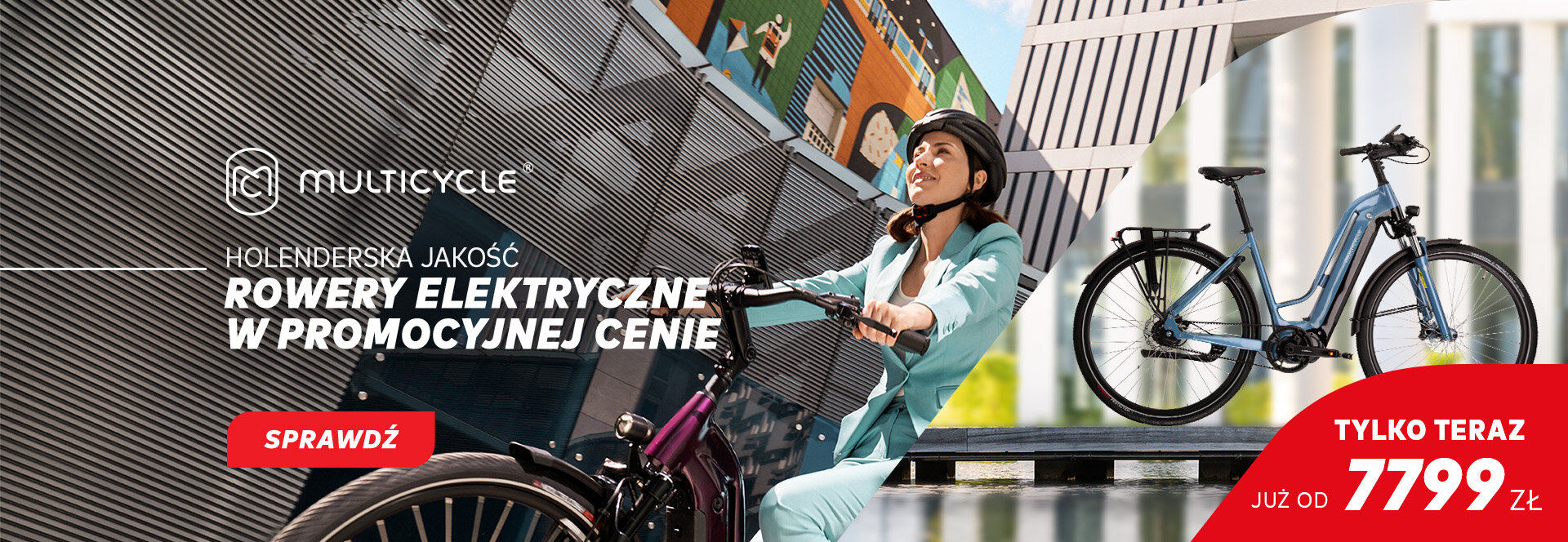 Postaw na holenderski styl Multicycle i kupuj taniej do -38% >>