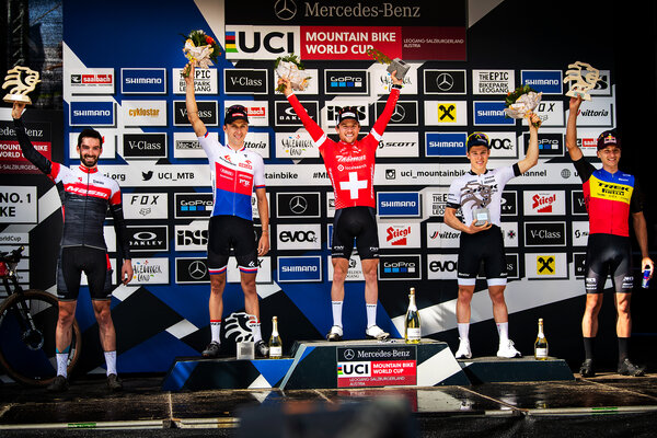 KROSS ORLEN Cycling Team triumfuje w Wałbrzychu. Ondrej Cink pierwszy, Bartłomiej Wawak drugi w wyścigu Górale na Start 