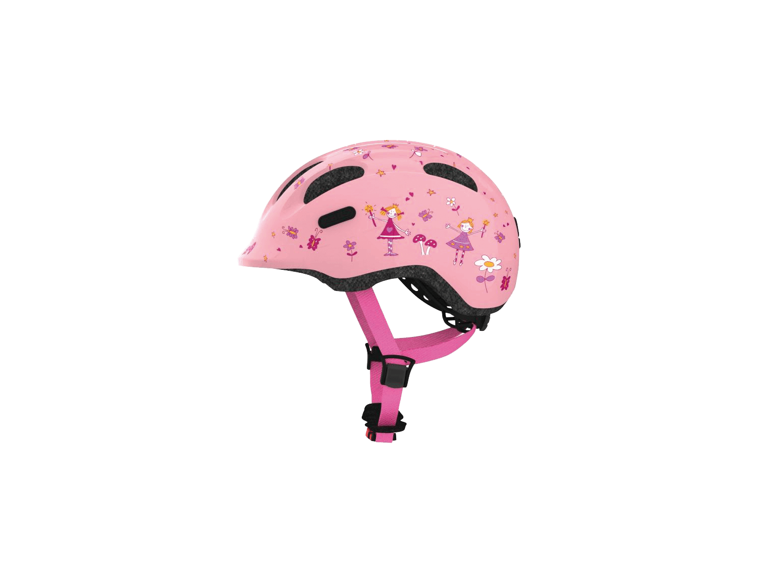 KASK ROWEROWY DZIECIĘCY ABUS SMILEY 2.0 PRINCESS