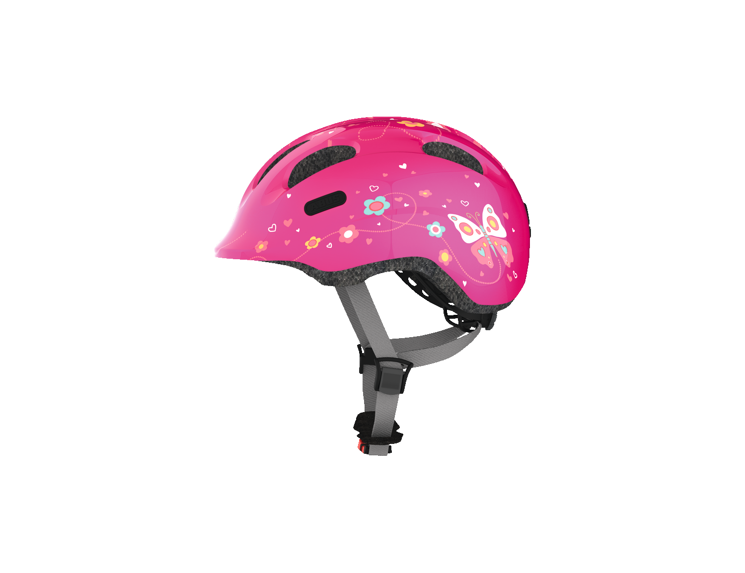 KASK ROWEROWY DZIECIĘCY ABUS SMILEY 2.0 BUTTERFLY