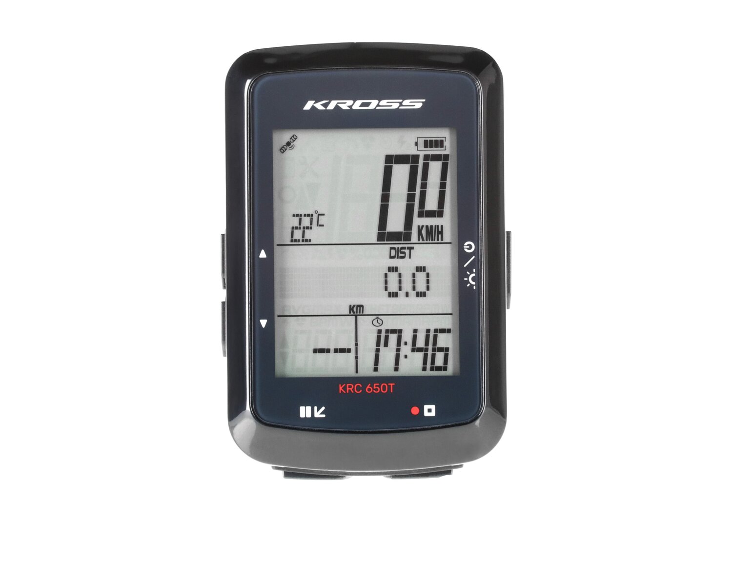 Komputer - licznik rowerowy z GPS KRC 650 TRACK